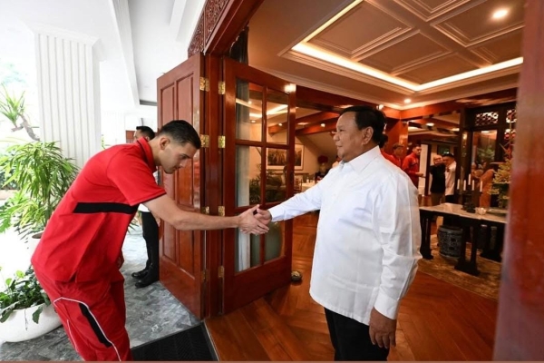 Usai Kalahkan China, Timnas Diundang Makan Dan Dapat Hadiah Dari Presiden Prabowo Subianto 