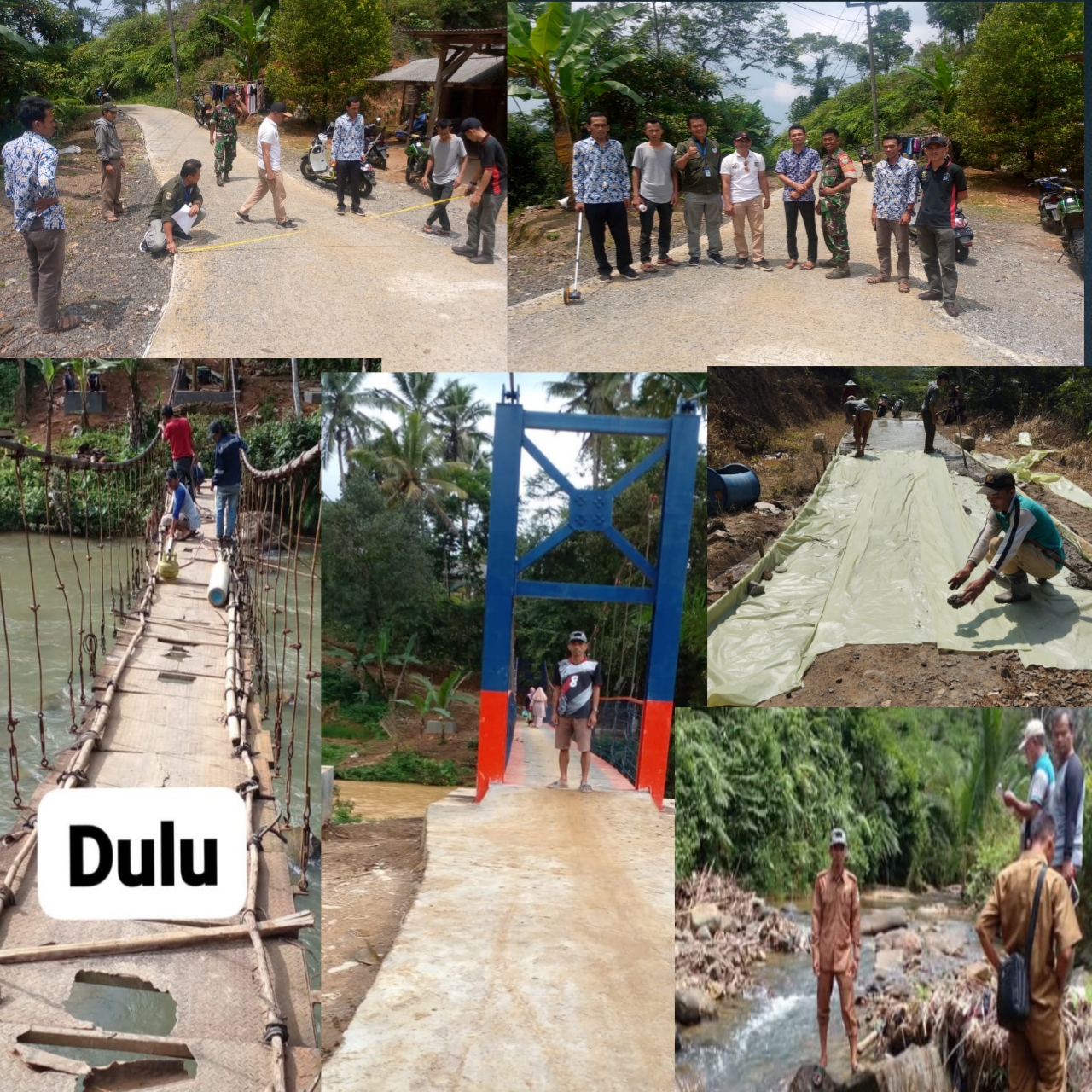Pembangunan di Desa Cikate, Kecamatan Cigemblong, Kabupaten Lebak