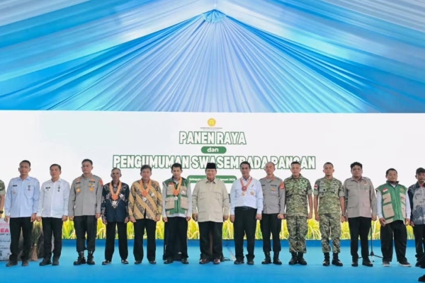 Presiden Prabowo Umumkan Pencapaian Swasembada Pangan. Ini Berkat Kerja Keras Petani