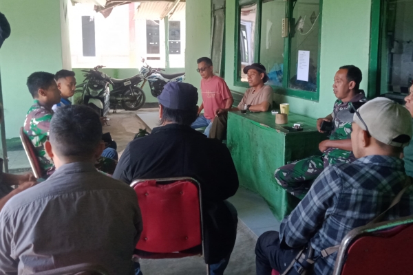 Pererat TNI-Polri dan Media, Koramil Panggarangan Gelar Silaturahmi Jelang Ramadan 2026