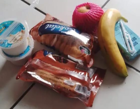 Salah satu menu MBG Dibulan Ramadhan di Kecamatan Panggarangan