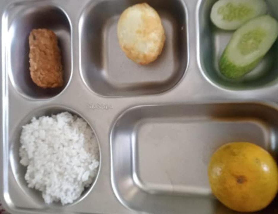 Salah satu Menu MBG di Lebak Selatan 