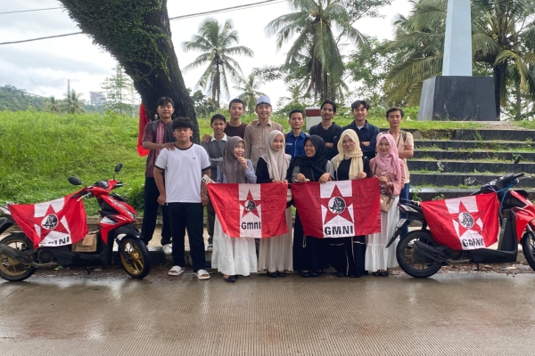 GMNI Komsat Pokdis Bayah dan UNMA Malingping Gelar GMNI Berbagi dan Buka Puasa Bersama