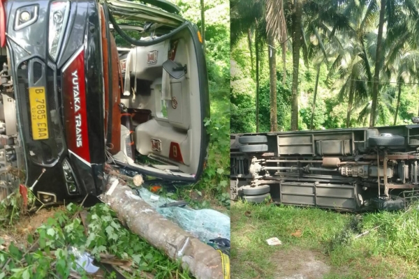 Sepekan ini, Dua Laka Lantas Terjadi di Tanjakan Cariang, Sawarna, Bayah