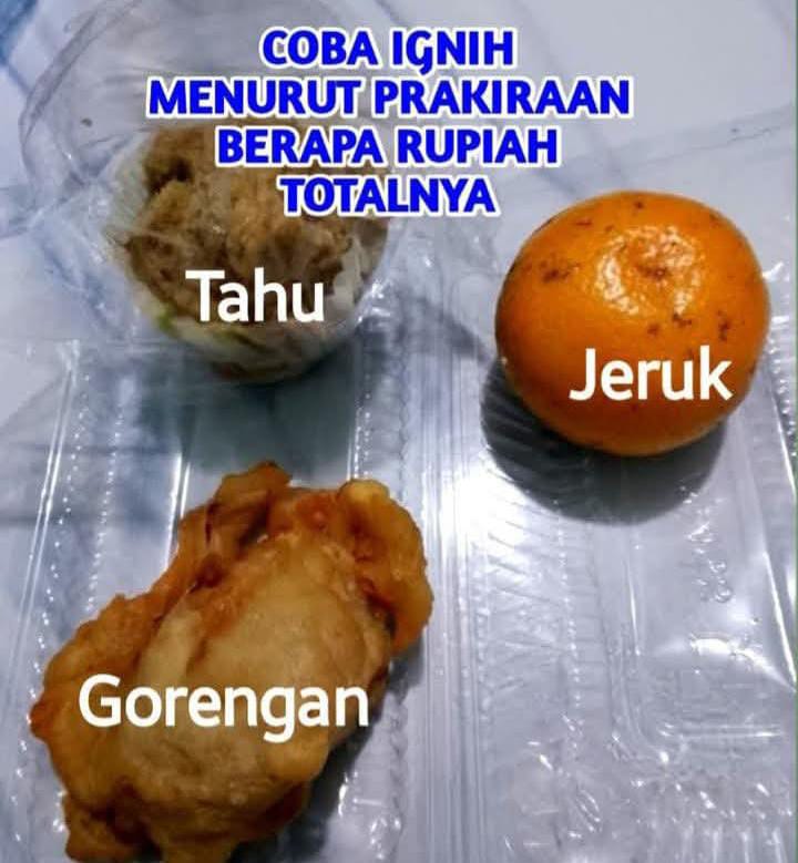 menu MBG yang di unggal di platform Facebook 