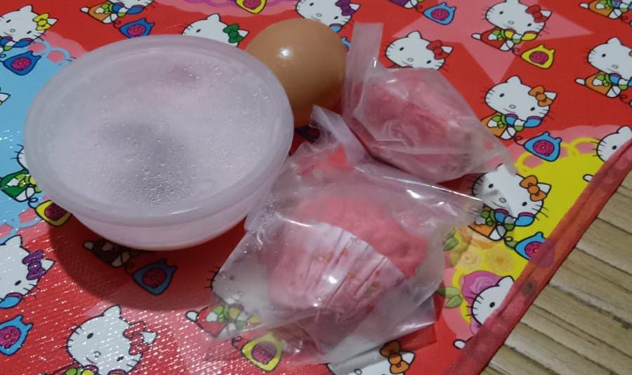 Menu MBG yang diterima oleh salah seorang siswa SDN 4 Situregen