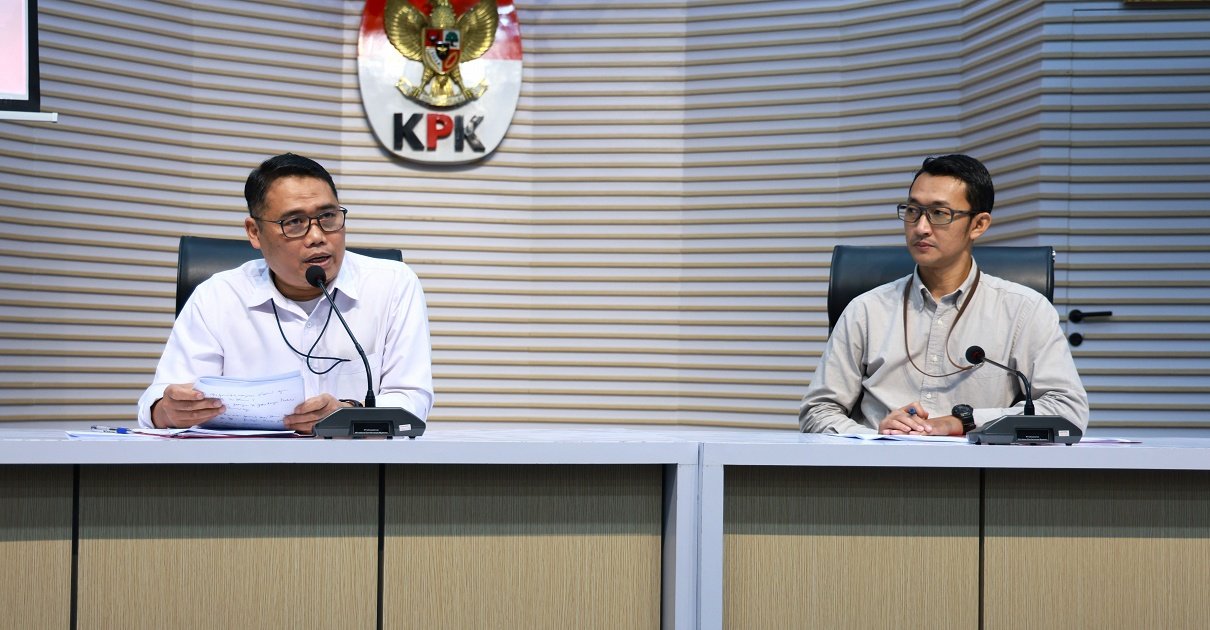 Konferensi pers KPK Perihal OTT Bupati Pekalongan 