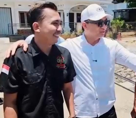 Sekretaris DPC PTI Kabupaten Lebak, M. Febi Pirmansyah saat menyampaikan aspirasi kepada Wakil Gubernur Banten, Achmad Dimyati Natakusumah 