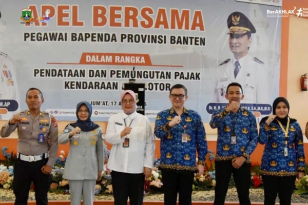 Pajak Kendaraan Dikejar, Bapenda Banten Turunkan Ratusan Pegawai ke Lapangan