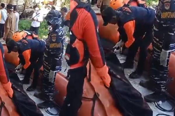 Wisatawan Asal China Ditemukan Tewas  Setelah Terseret Ombak di Pantai Cihara Lebak