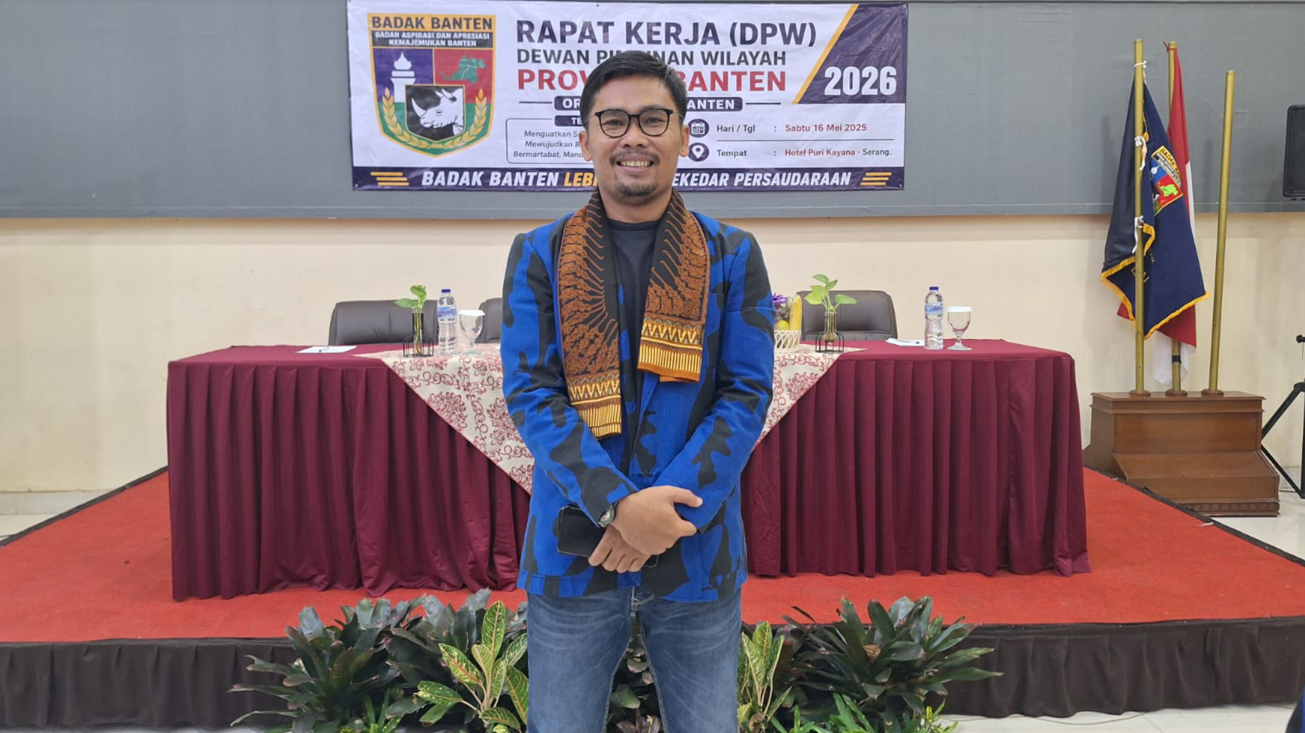 Ketua DPW Badak Banten Provinsi Banten, Asep Pahrudin 
