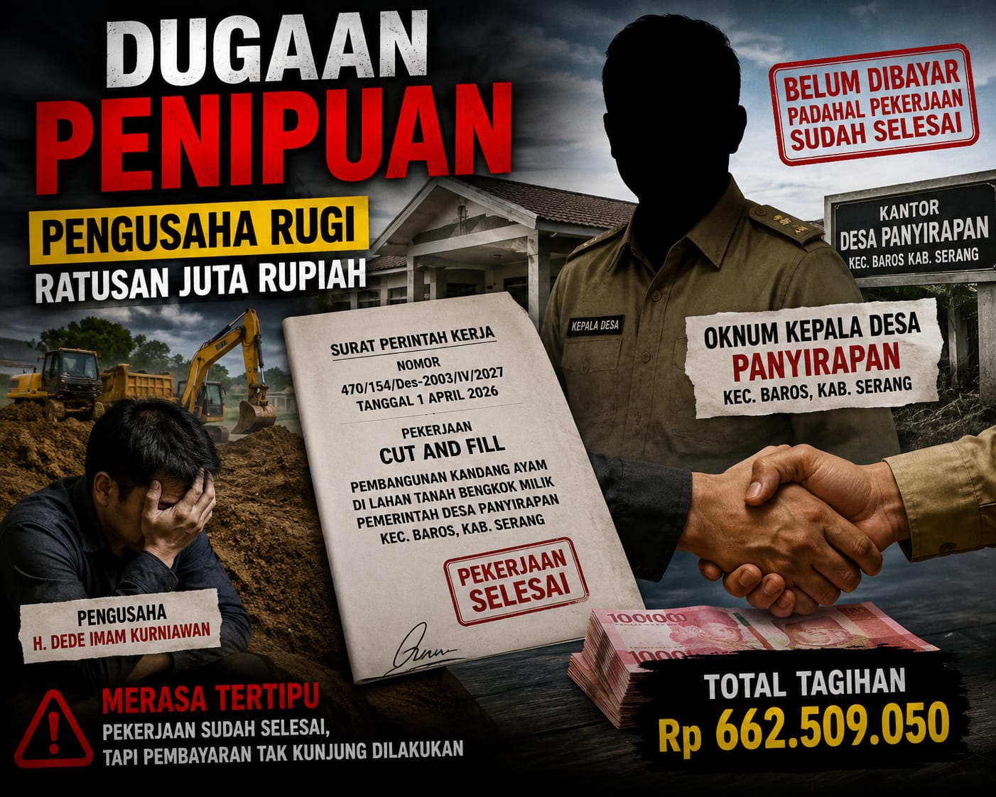 Ilustrasi Dugaan Penipuan